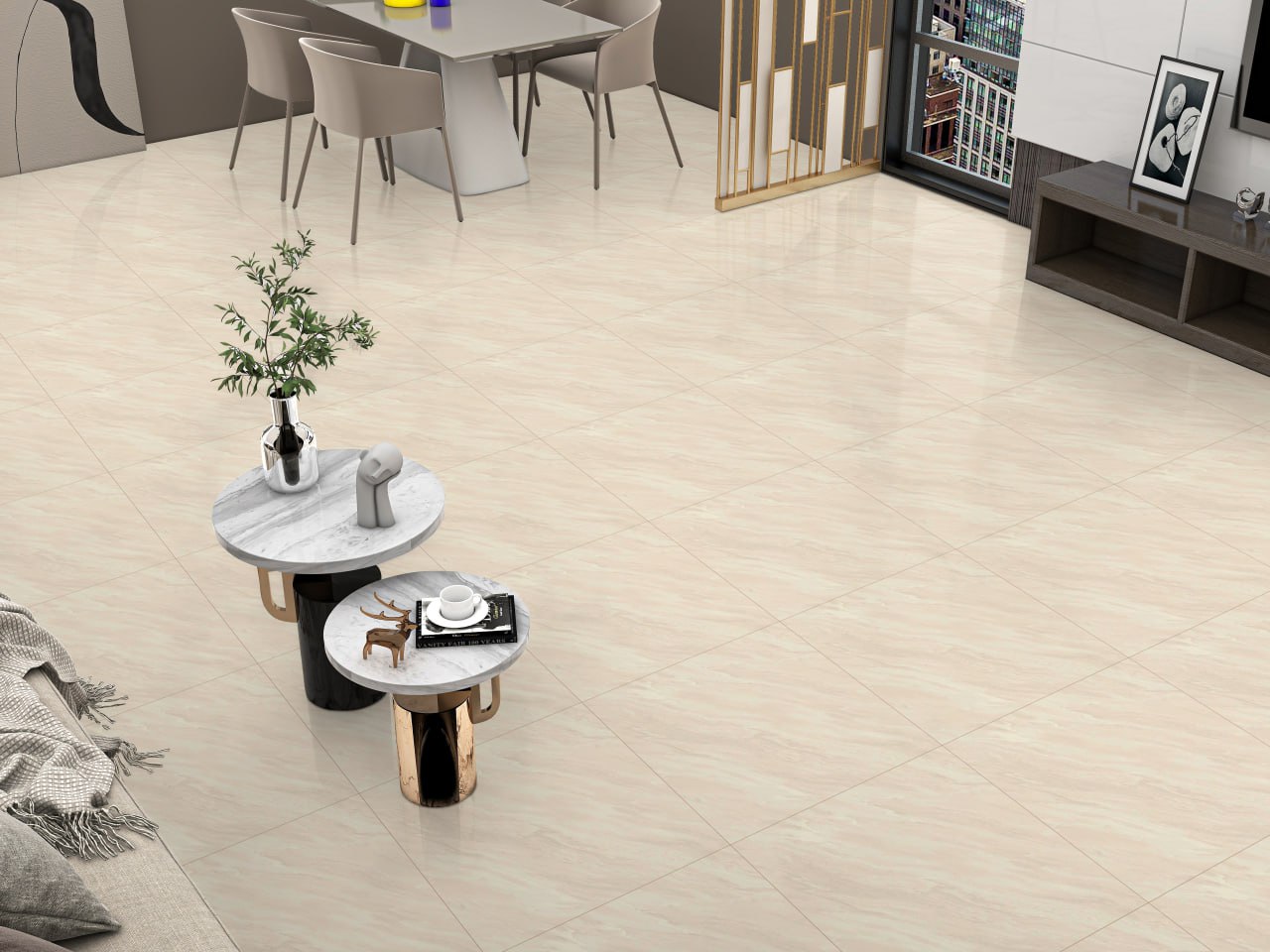 Porcelain tiles