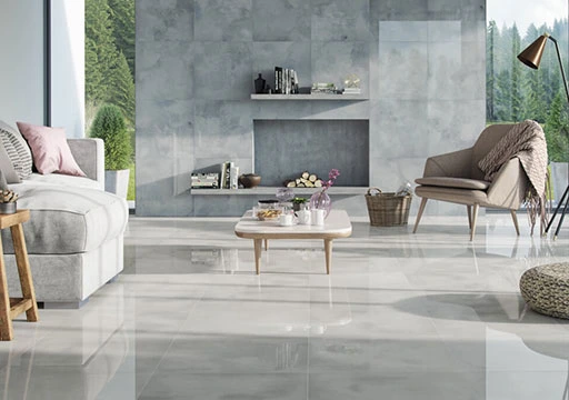 High Gloss Finish Porcelain Tile